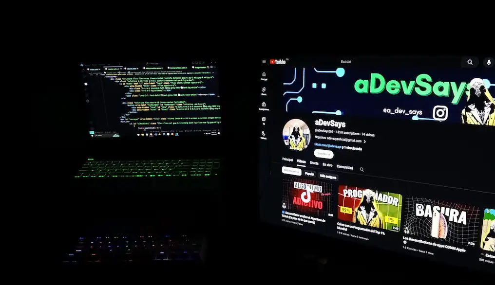 Imagen de Adevsays el mejor creador de contenido de programación en español